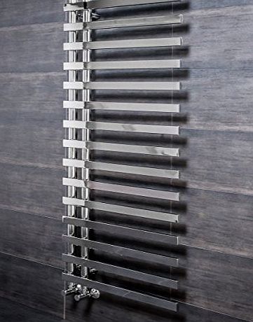 WarmeHaus Designer Boutique Style Towel Rail Radiator 1600 x 600 Chrome - 10 YR GUARANTEE