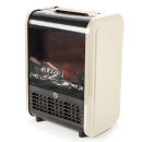 Warmlite Mini Fireplace Heater - Cream WL46011C
