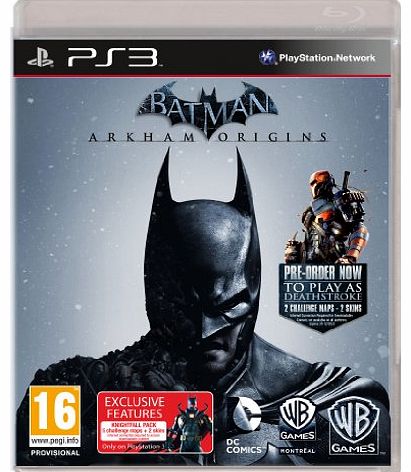 Warner Bros Interactive Entertainment Batman Arkham Origins (PS3)