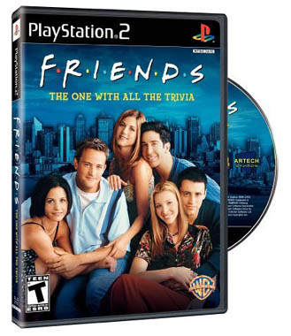 Warner Brothers Friends The One With All The Trivia PS2