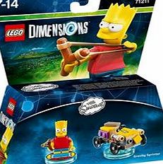 Warner Lego Dimensions The Simpsons Fun Pack - Bart