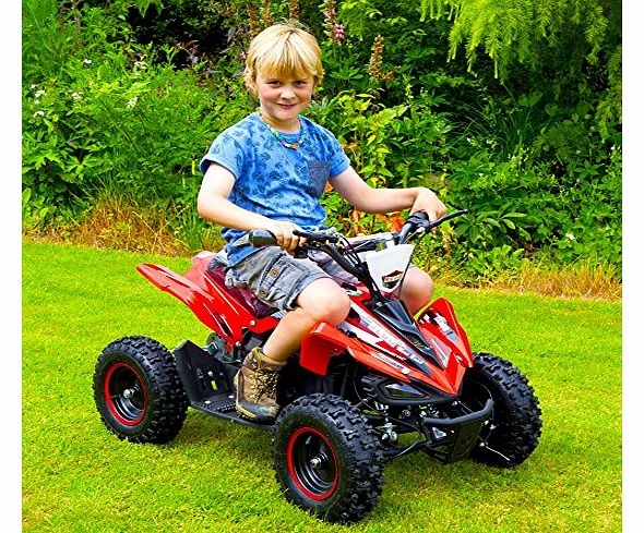 Extreme Warrior ATV 800W Kids Electric Battery Quad Bike Ride On (Red)