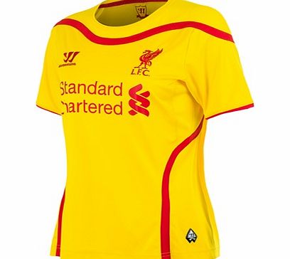 Liverpool Away Shirt 2014/15 Womens WSTW401