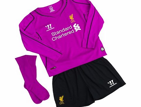 Liverpool Home Goalkeeper Infant Kit 2014/15