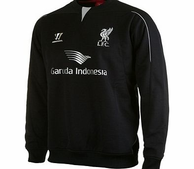 Liverpool Training Sweatshirt Black WSTM412