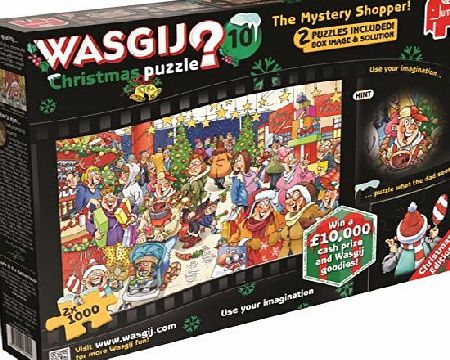 Christmas Mystery Shopper Jigsaw Puzzle (2 x 1000 Pieces)