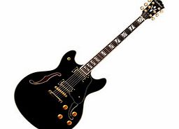 HB35 Hollow Body Guitar Black