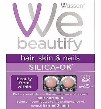 We Beautify. Hair Skin and Nails. SILICA