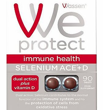 We Protect Immune Health. SELENIUM ACE+D.