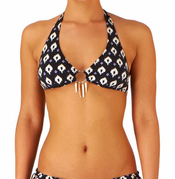 Watercult Womens Watercult Beach Hippie Halter Bikini Top