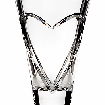 Crystal Romance Flared Vase, 6`