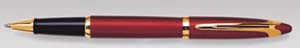 Ici et La Ball Pen Red with Gold-plated