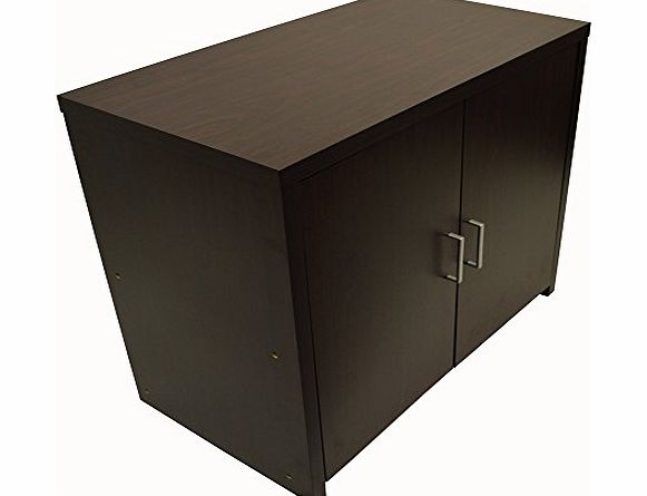 WATSONS HIDEAWAY - Sideboard Office Computer Storage Desk - Dark Oak