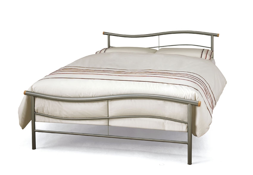 Waverly Silver Double Bedstead