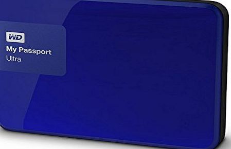 WD 2TB Blue My Passport Ultra Portable External Hard Drive - USB 3.0 - WDBBKD0020BBL-EESN