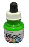 Magic Color Acrylic Ink (28ml) ASIAN LIME SPEEDDRY LIQUID COLOUR