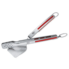 2 Piece Stainless Steel Tool Set (Red