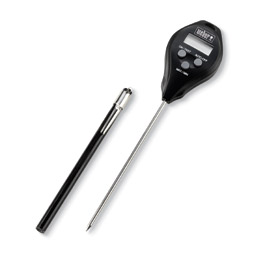 Weber Barbeque Pocket Digital Thermometer available from Rawgarden. For people on the go this thermo