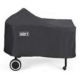 The Weber Performer Cover for 2005 Models is a full length vinyl cover that keeps your barbeque clea