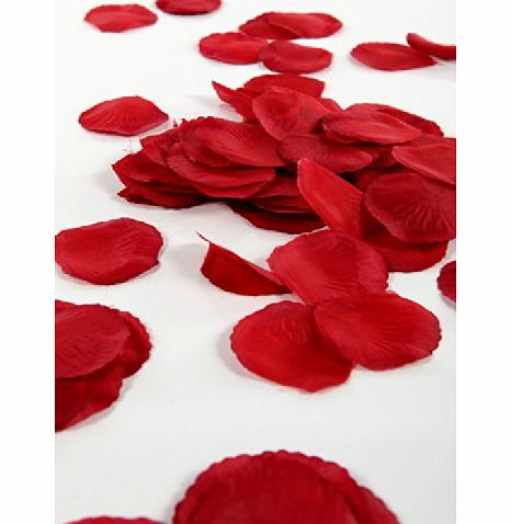 Weddingandpartystore 300 Deep Red Silk Rose Petals - Great For Valentines