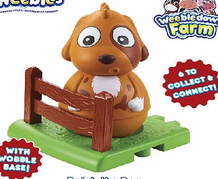 Weebledown Farm Weebles - Patch the Dog Weeble