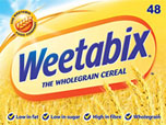 Weetabix Cereal (48x18g) Cheapest in Tesco and