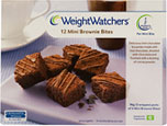Weight Watchers Mini Chocolate Brownie Bites