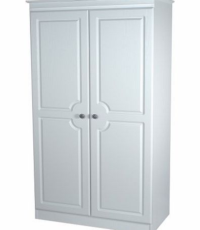 Welcome Furniture Amelie White 2 Door Wardrobe