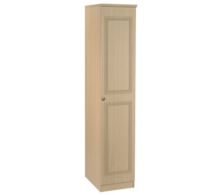 Welcome Furniture Eske 1 Door Wardrobe in Light Oak