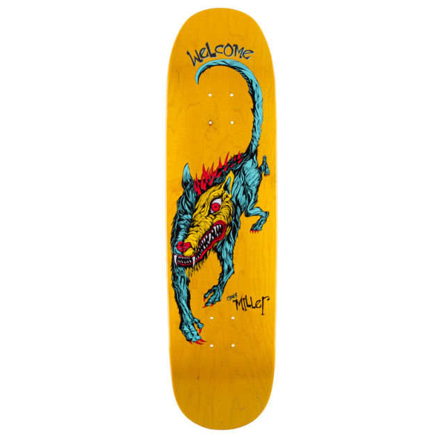 Welcome Miller Beast - Catblood Skateboard Deck