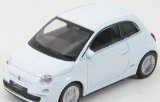 Fiat 500 in White Scale 1:43
