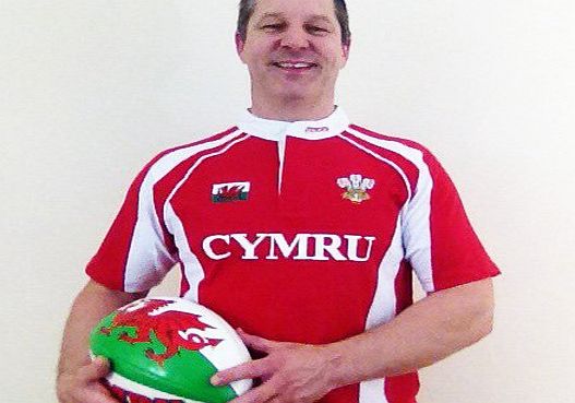 welshsuperstore welsh gifts Wales Welsh Hakka Childrens Rugby Shirt -size 5-6y sb