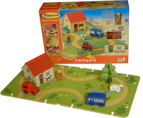 Wembley Playcraft World of Wood - Farmyard Set