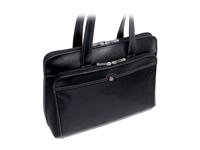 Wenger Rhea women Laptop case 15.4 black Printed interior lining adds feminine spice Incl. Matching Accesso