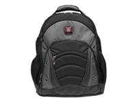 Wenger Swissgear Synergy Black / grey Backpack fits up to 15.4