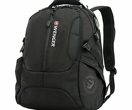 Wenger WL1195BK 17`` Laptop and Tablet Backpack,