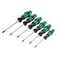 Wera Kraftform Screwdriver Torx Set 6Pc Tx10-40