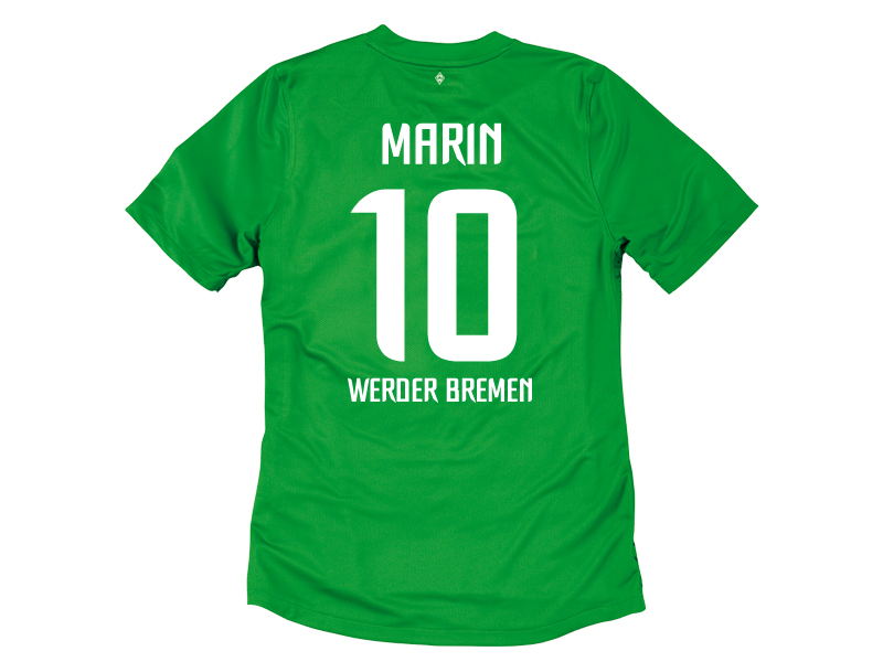 Werder Bremen Nike 2011-12 Werder Bremen Nike Home Shirt (Marin 10)