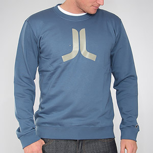 Icon Crew neck sweatshirt - Marina Blue