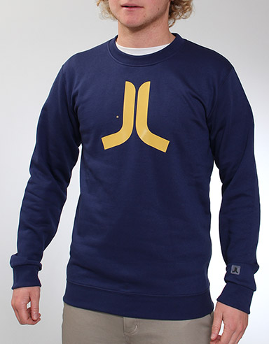Icon Crew neck sweatshirt - Medium Blue