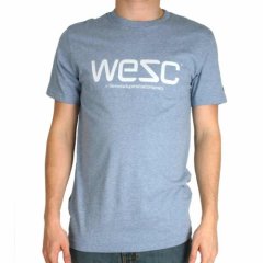 Mens Wesc Wesc Soft T-shirt Bluefog Melange