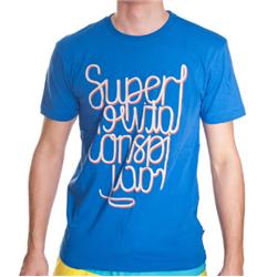 Superlative Mirror T-Shirt - Blue Pacific