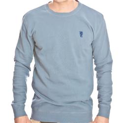Sylvester Crew Neck Sweatshirt - Blue Graphit