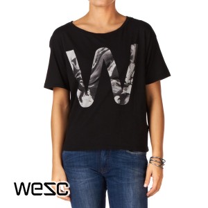 T-Shirts - Wesc Acrylic T-Shirt - Black