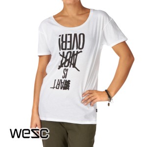 Wesc T-Shirts - Wesc Art Is Over T-Shirt - White