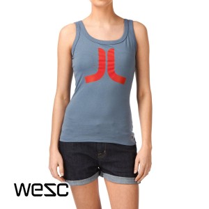 T-Shirts - Wesc Icon Vest - Blue Graphite