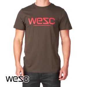 T-Shirts - Wesc Logo T-Shirt - Beluga