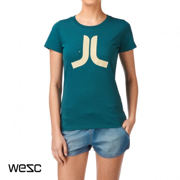 Womens Wesc Icon T-Shirt - Dragonfly