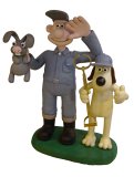 Wesco Wallace & Gromit Talking Garden Figurine