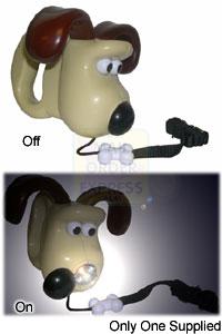 Wallace and Gromit Dog Head and Torch